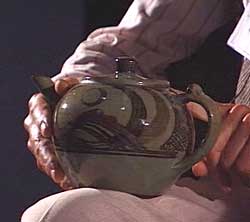 4. Teapot held by Michael O’Brien at this point in the interview