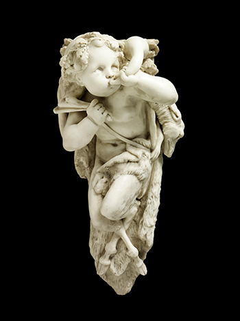 Fig 1. Satyr, 19th century, Parian porcelain