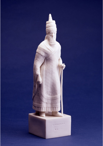 Fig 13. Sennacherib, 1868-1893, Parian porcelain