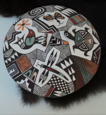 Fig 2. Small vessel by Carolyn Concho Acoma